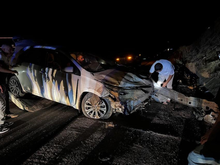 Kurudere'de Kaza: 2 Yaralı