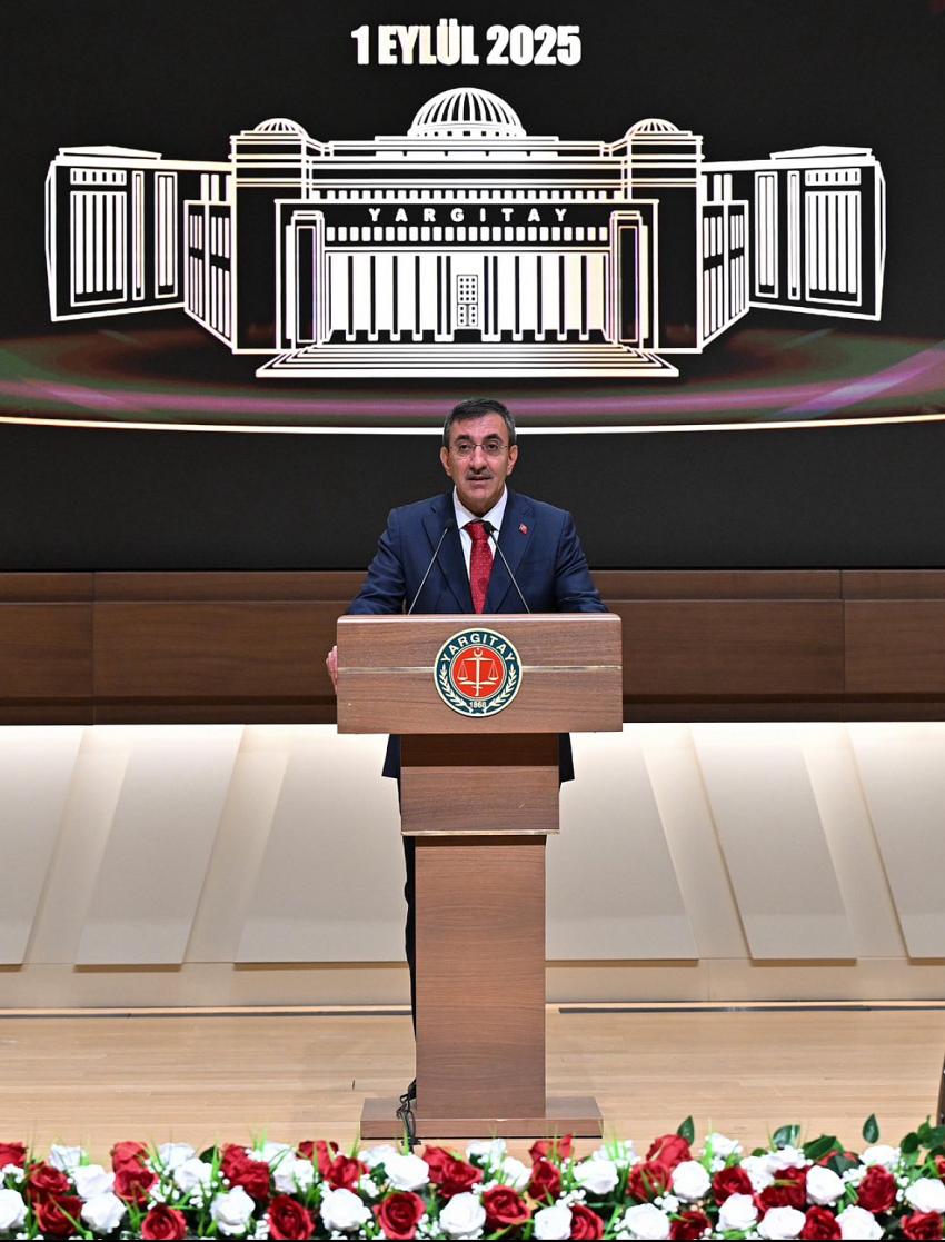 Cumhurbaşkanı Yardımcısı Yılmaz, Adli Yıl Açılışı’nda Konuştu