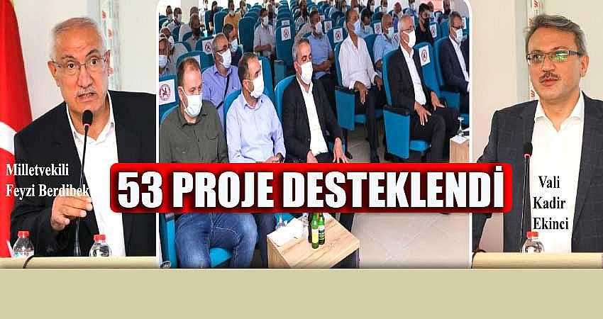 53 PROJE DESTEKLENDİ