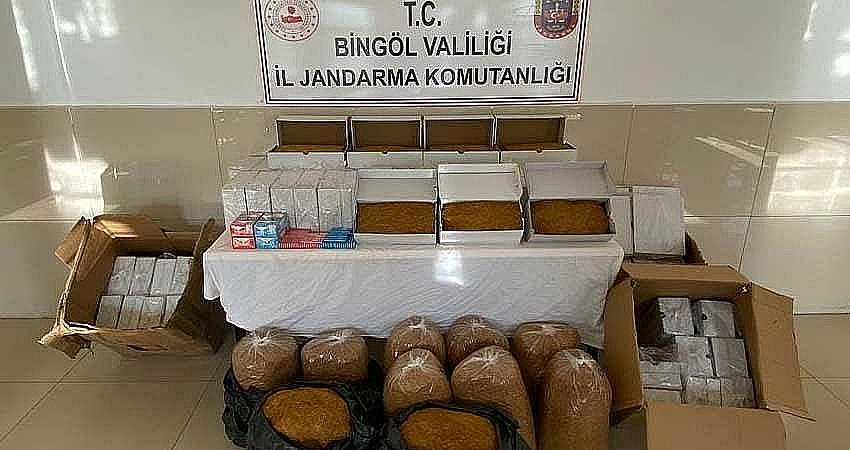 KAÇAK TÜTÜN ELE GEÇİRİLDİ