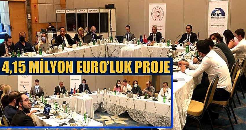 4,15 MİLYON EURO’LUK PROJE BAŞLADI