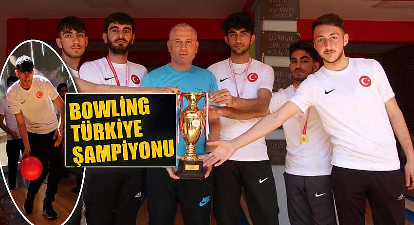 BİNGÖL İMAM HATİP BOWLİNG'DE TÜRKİYE ŞAMPİYONU 