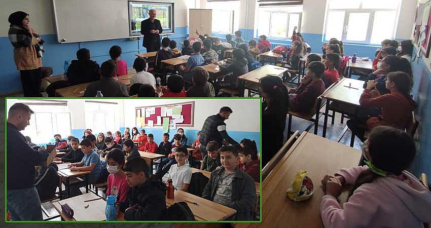 ÖĞRENCİLERE BİYOLOJİK ÇEŞİTLİLİK ANLATILDI