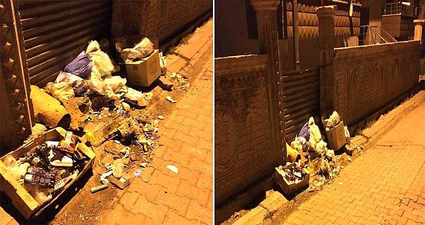 ÇÖPLER GÖRÜNTÜ KİRLİLİĞİ OLUŞTURUYOR