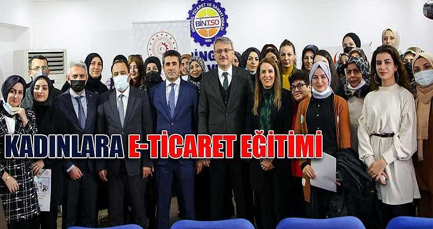 KADINLARA E-TİCARET EĞİTİMİ VERİLECEK
