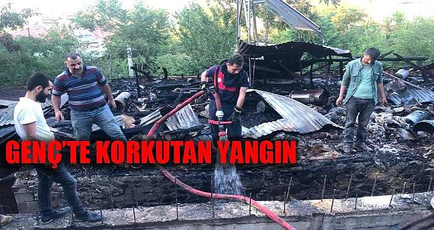 GENÇ’TE KORKUTAN YANGIN