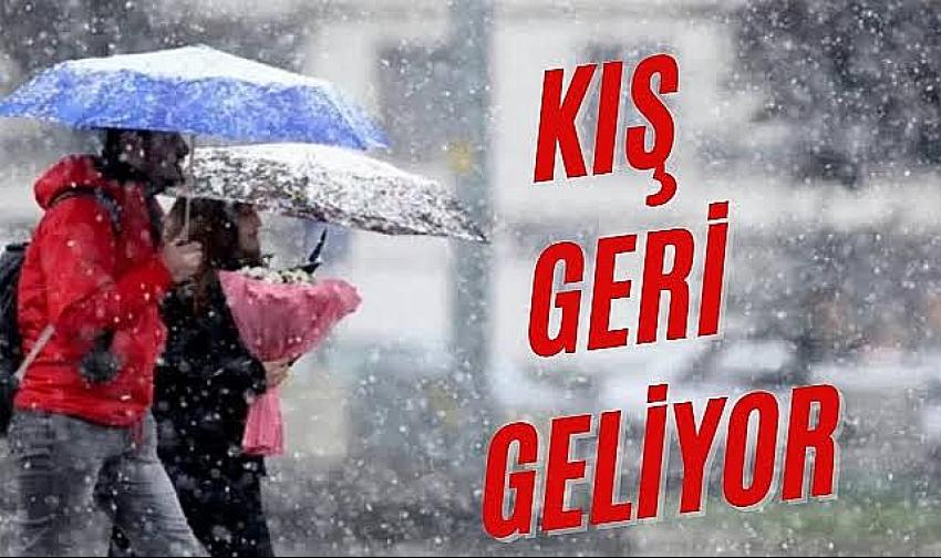 Kış Geri Geliyor Kar Yağışı Görülecek
