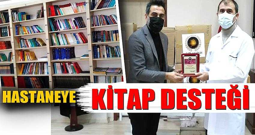 Hastaneye kitap desteği