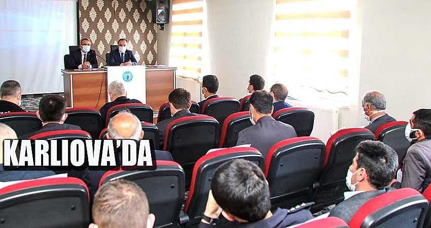 DEPREM DEĞERLENDİRME TOPLANTISI