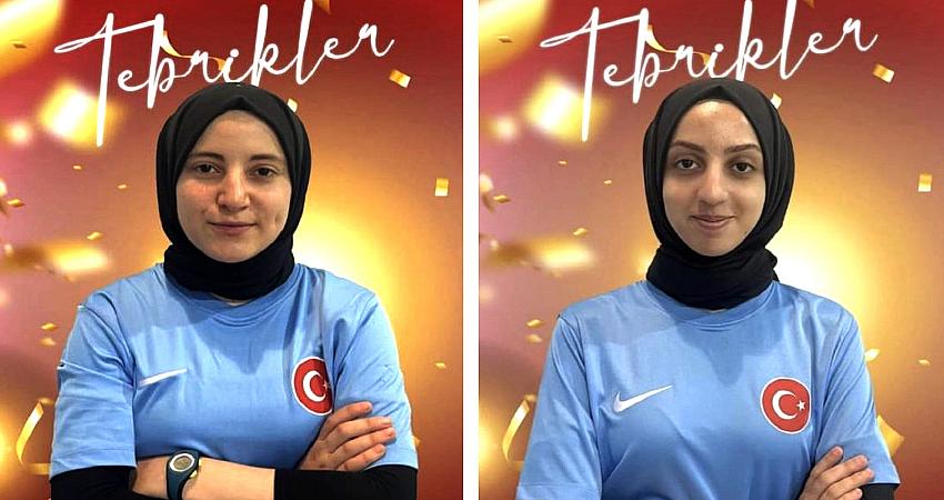 BİNGÖLLÜ KIZLAR DÜNYA ÜÇÜNCÜSÜ OLDU