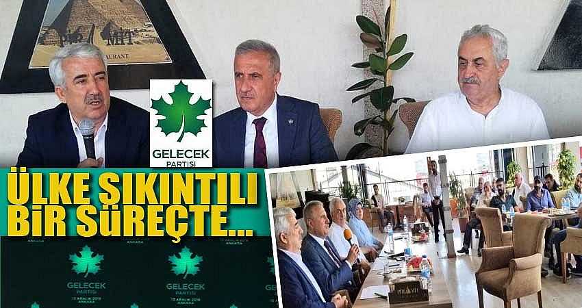 “ÜLKE SIKINTILI BİR SÜREÇTEN GEÇİYOR”