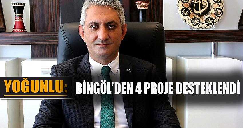 6 proje desteklendi, 4’ü Bingöl’ün